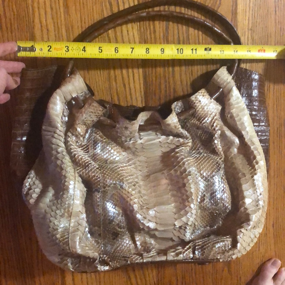 Nancy Gonzalez Python/Crocodile Bag - image 6
